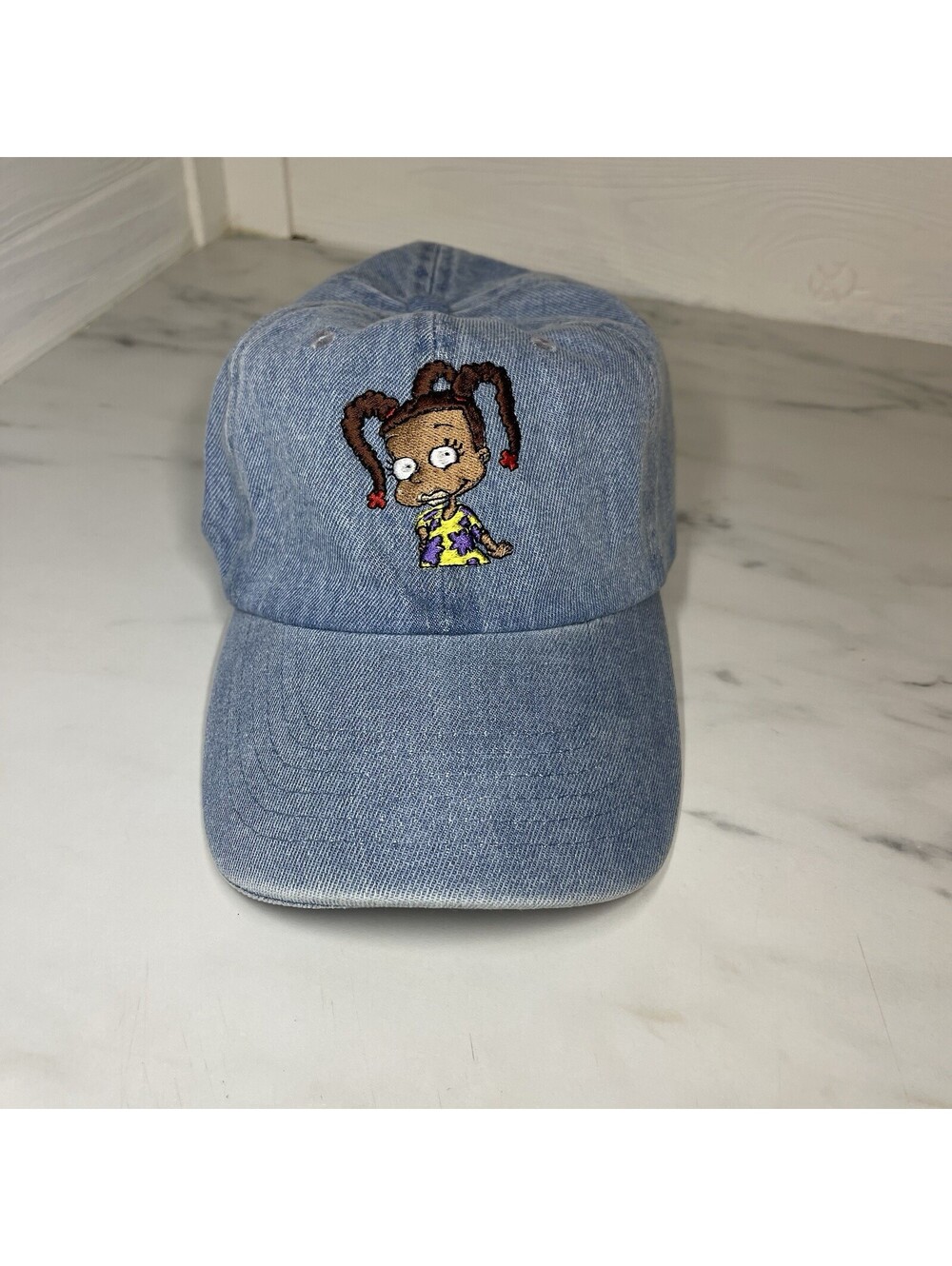 Rugrats Susie baseball Cap Rugrats Nickelodeon Embroidery Newhattan Denim Hat